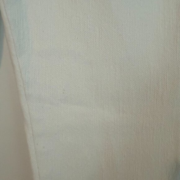 Belle by Kim Gravel Flexibelle White Jegging with Diagonal Hem Size 6 - Picture 10 of 11